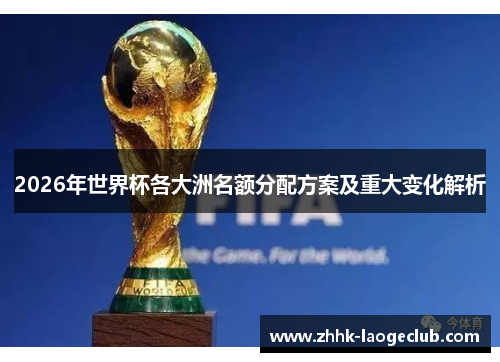 2026年世界杯各大洲名额分配方案及重大变化解析