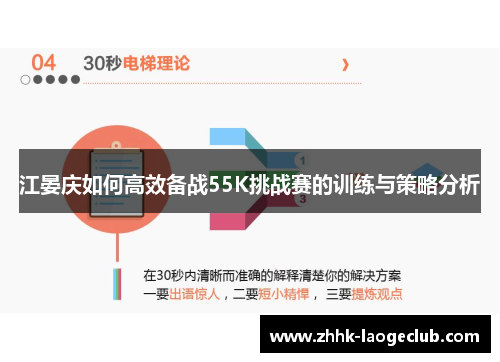 江晏庆如何高效备战55K挑战赛的训练与策略分析