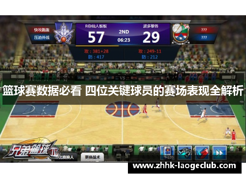 篮球赛数据必看 四位关键球员的赛场表现全解析